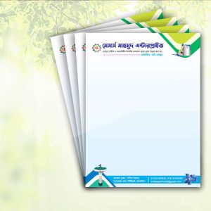 letterhead pad